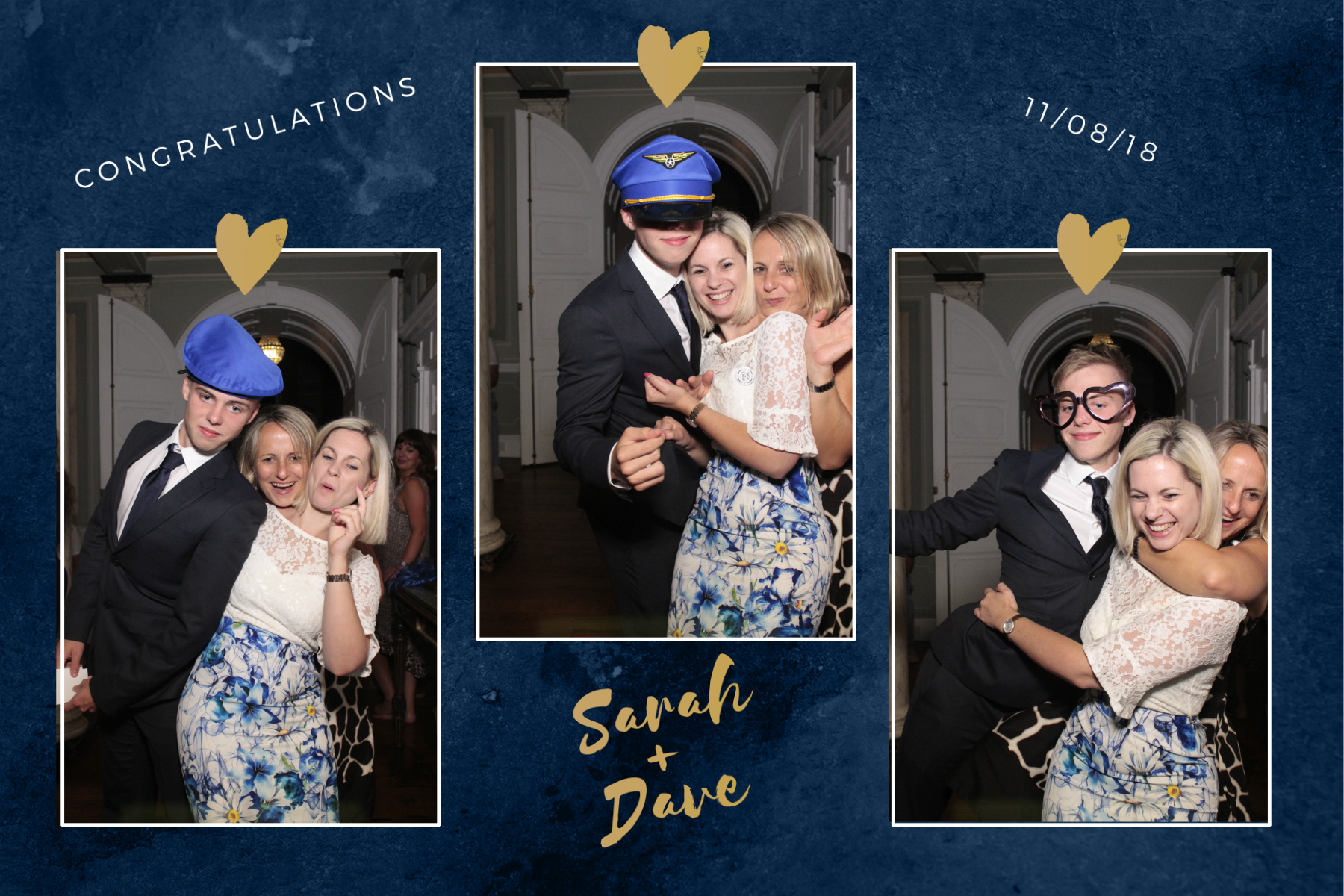 Sarah & Dave's Wedding | View more photos from the event at gallery.myphotoboothexperience.co.uk/u/MyPhotoBoothExperienceLtd/Sarah-Daves-Wedding